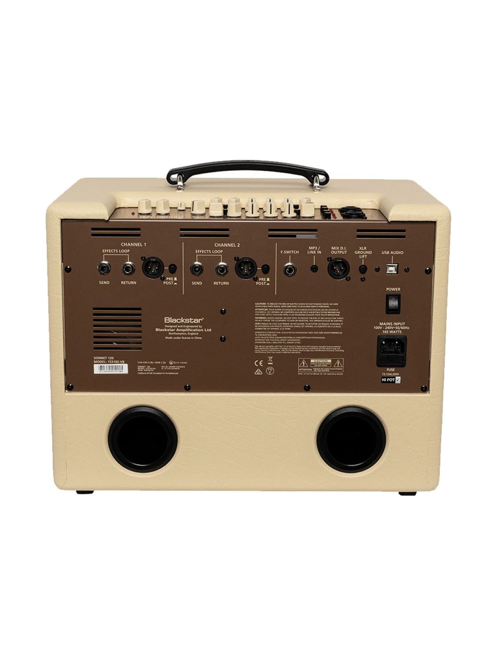 Blackstar Sonnet 120-Watt Acoustic Amplifer - Blonde - Open Box