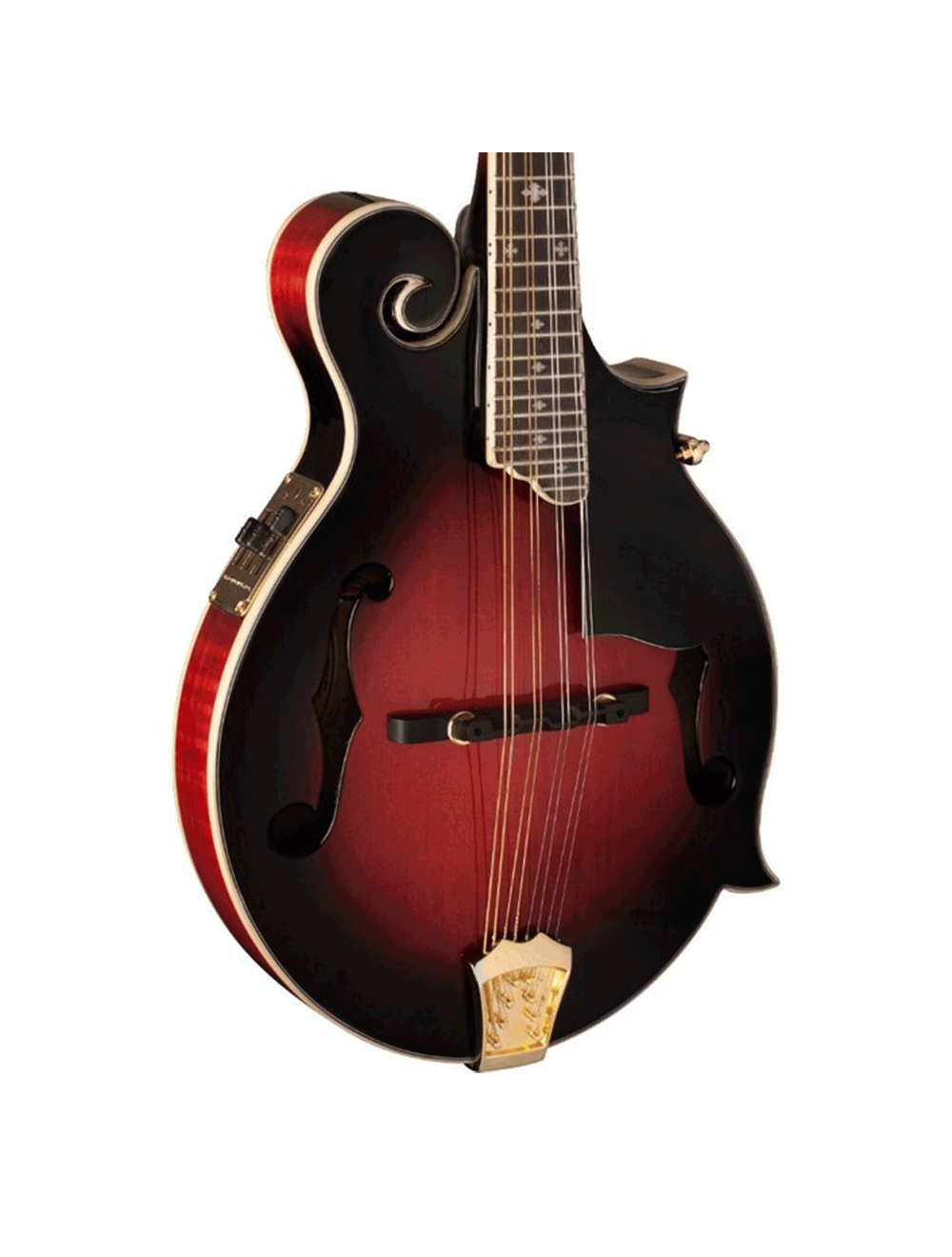 Washburn Americana M3SWE Solid F-Style Mandolin Trans Wine Red