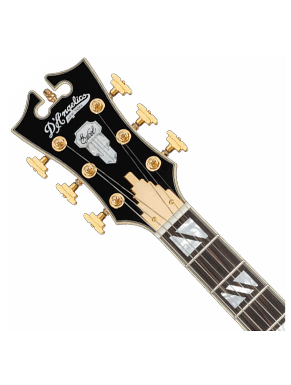 D'Angelico Excel DC Double Cutaway Semi-Hollow Guitar - Trans Cherry