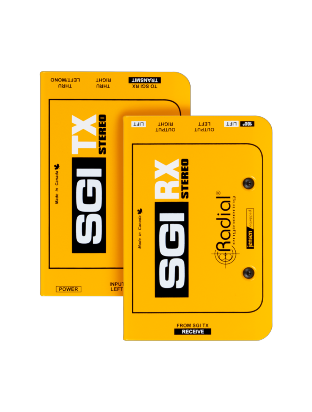 Radial SGI Stereo Set Instrument Line Driver