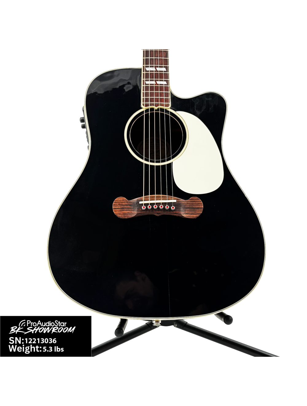 Used Gibson Songwriter Deluxe Studio EC A/E Guitar - Black w/OHSC