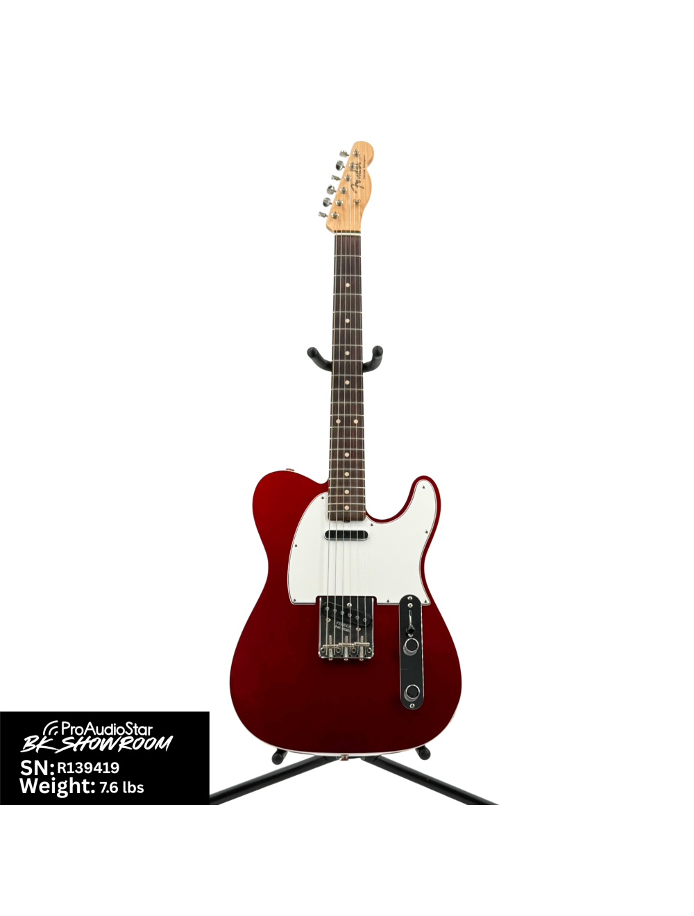 Used Fender Custom Shop Time Machine '60 Telecaster Custom - Candy Apple Red