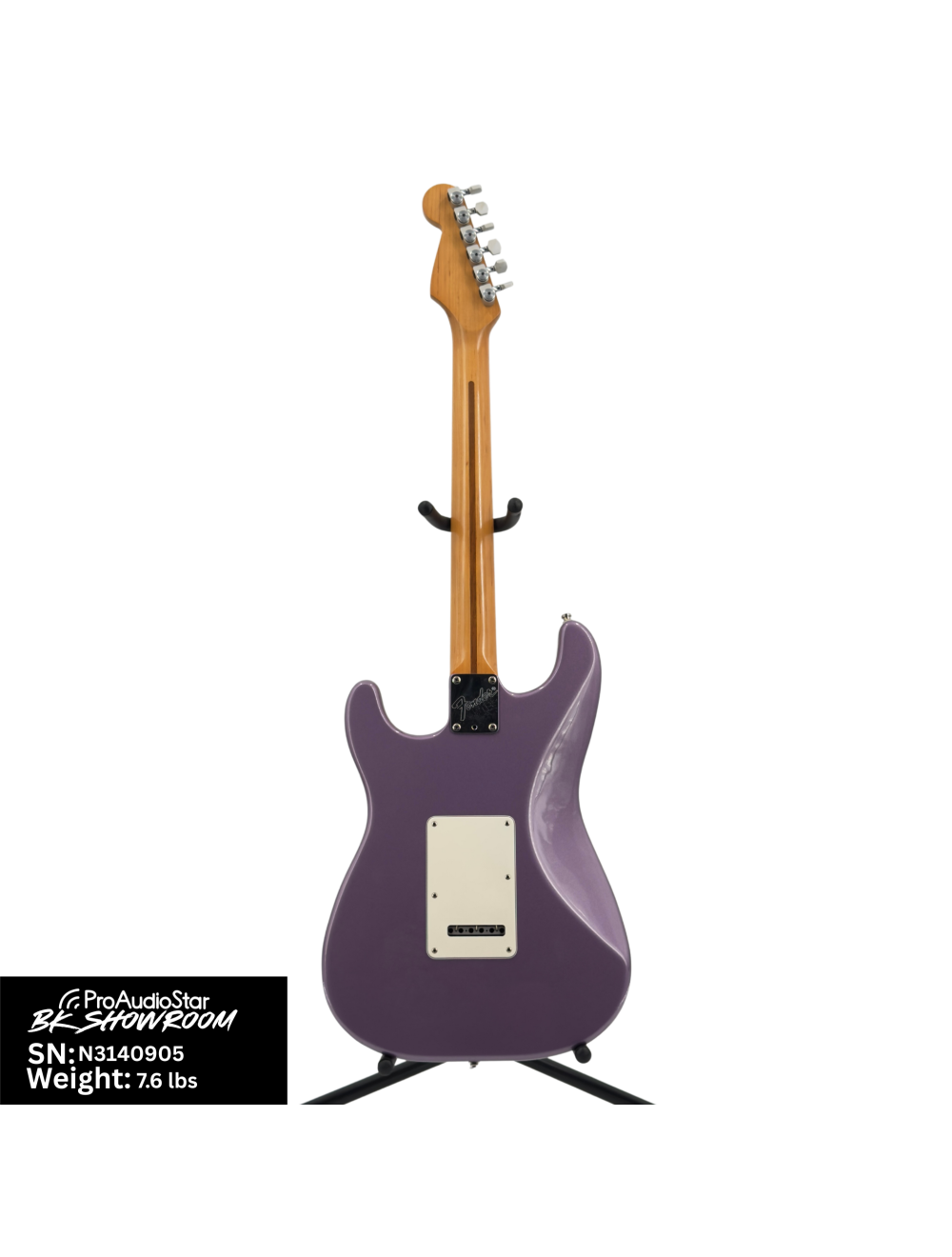 Used Fender 1993 Jeff Beck Signature Stratocaster - Purple