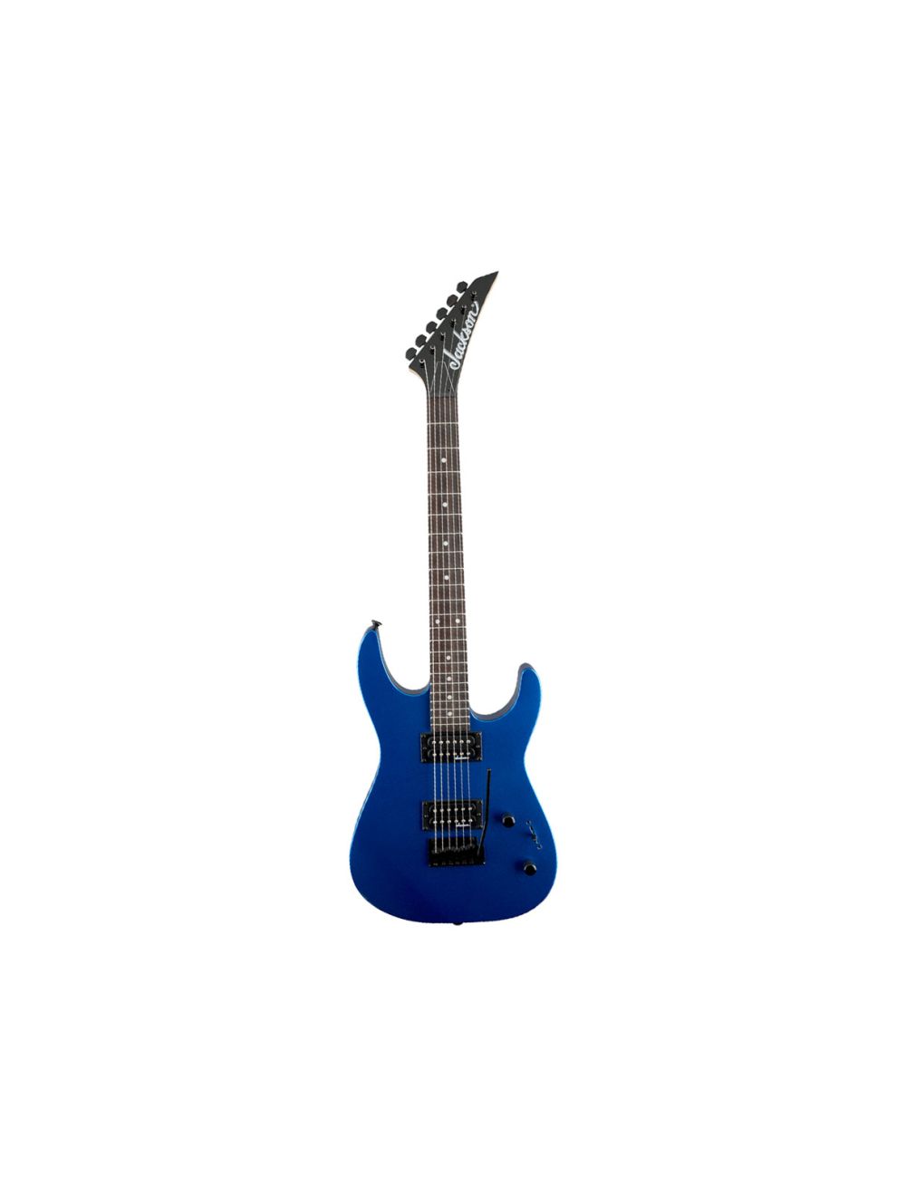 Used Jackson JS Series JS11 Dinky - Metallic Blue w/Amaranth FB