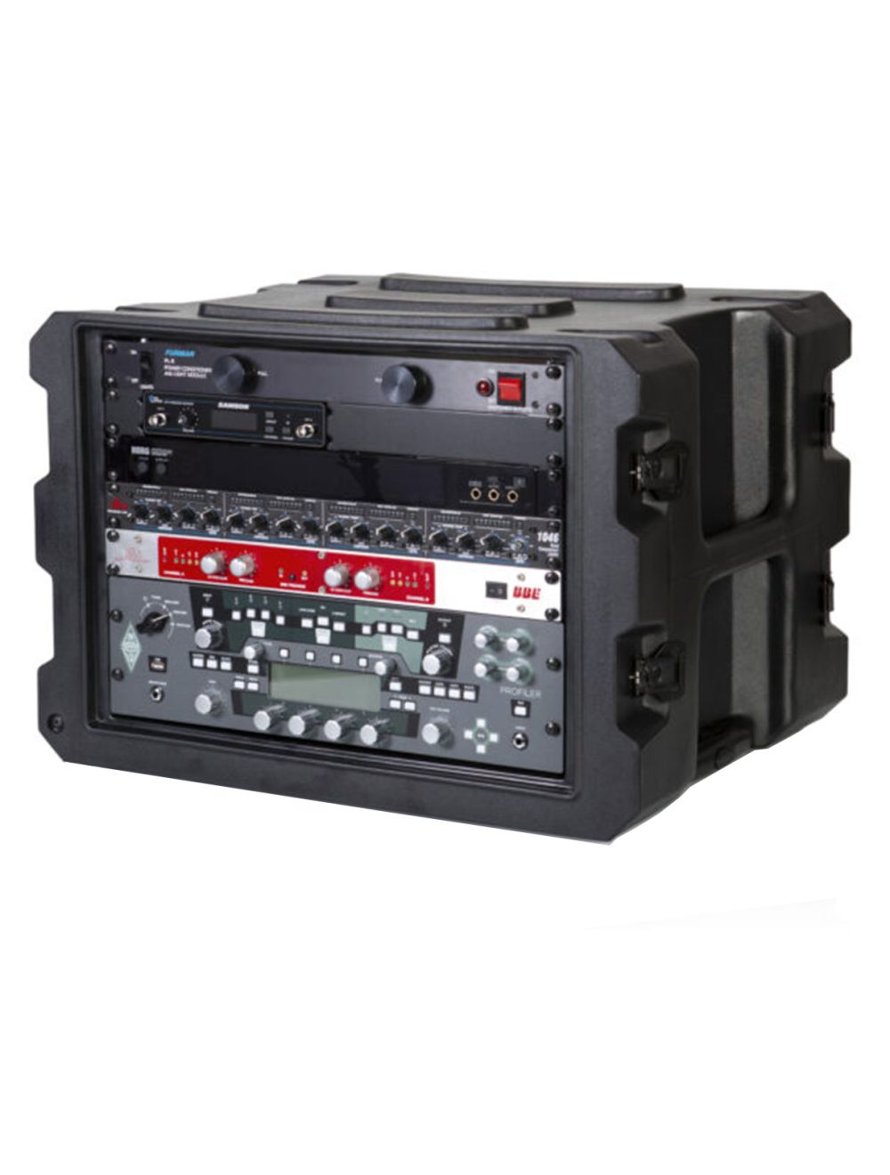 Gator Cases G-PROR-8U-19 Pro-Series 8U Molded Rack Case w/Wheels - Open Box