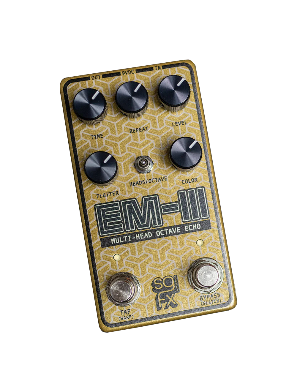 SolidGoldFX EM-III Multi-Head Octave Echo Pedal - Open Box