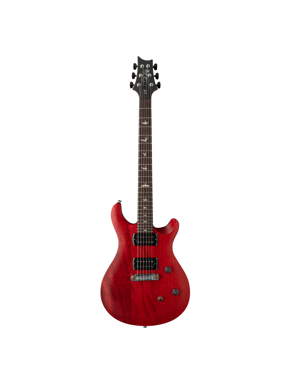 PRS SE CE 24 Standard Satin Stoptail Electric Guitar - Vintage Cherry