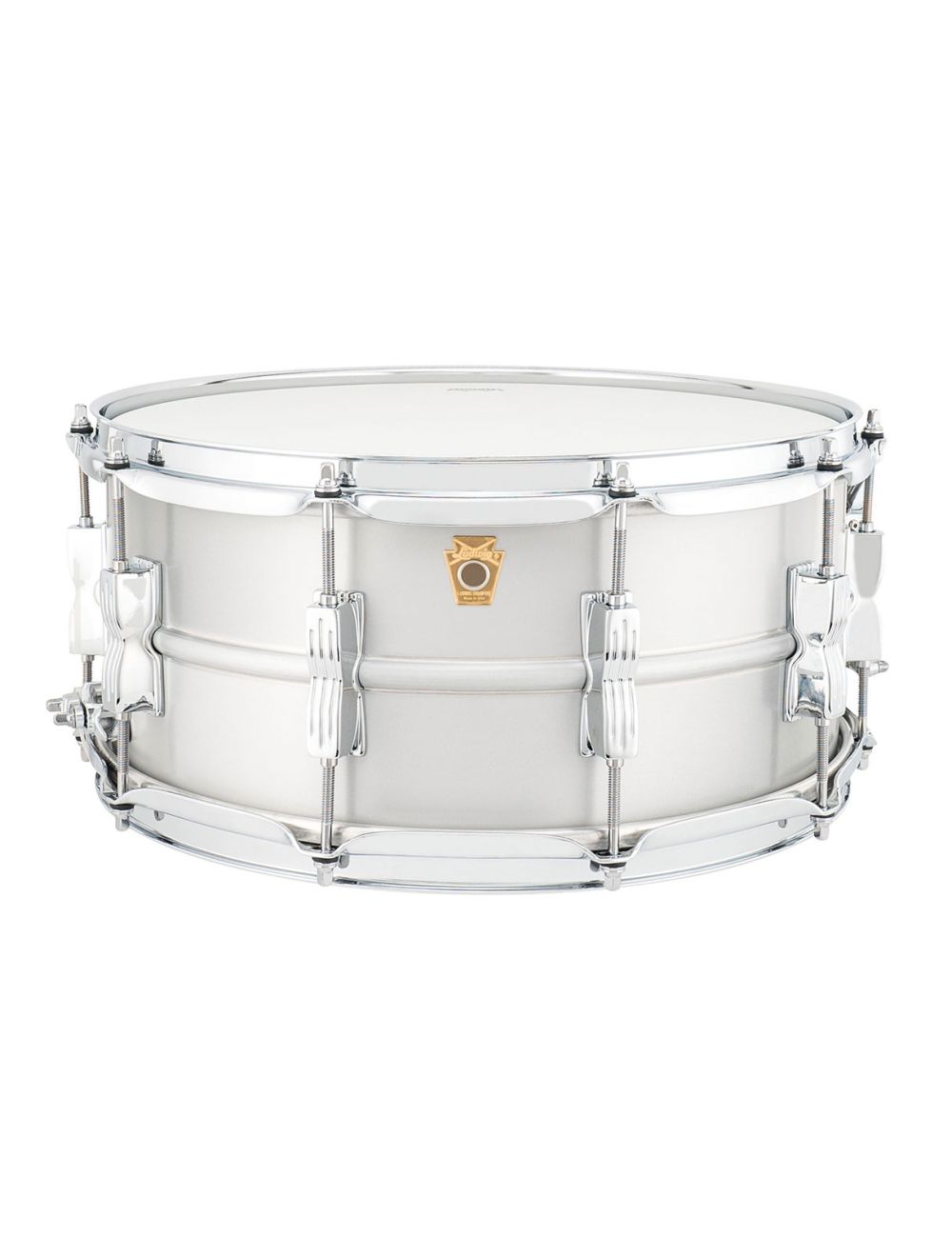 Ludwig 6.5x14" Acrolite Aluminum Snare Drum w/P86CH Throwoff