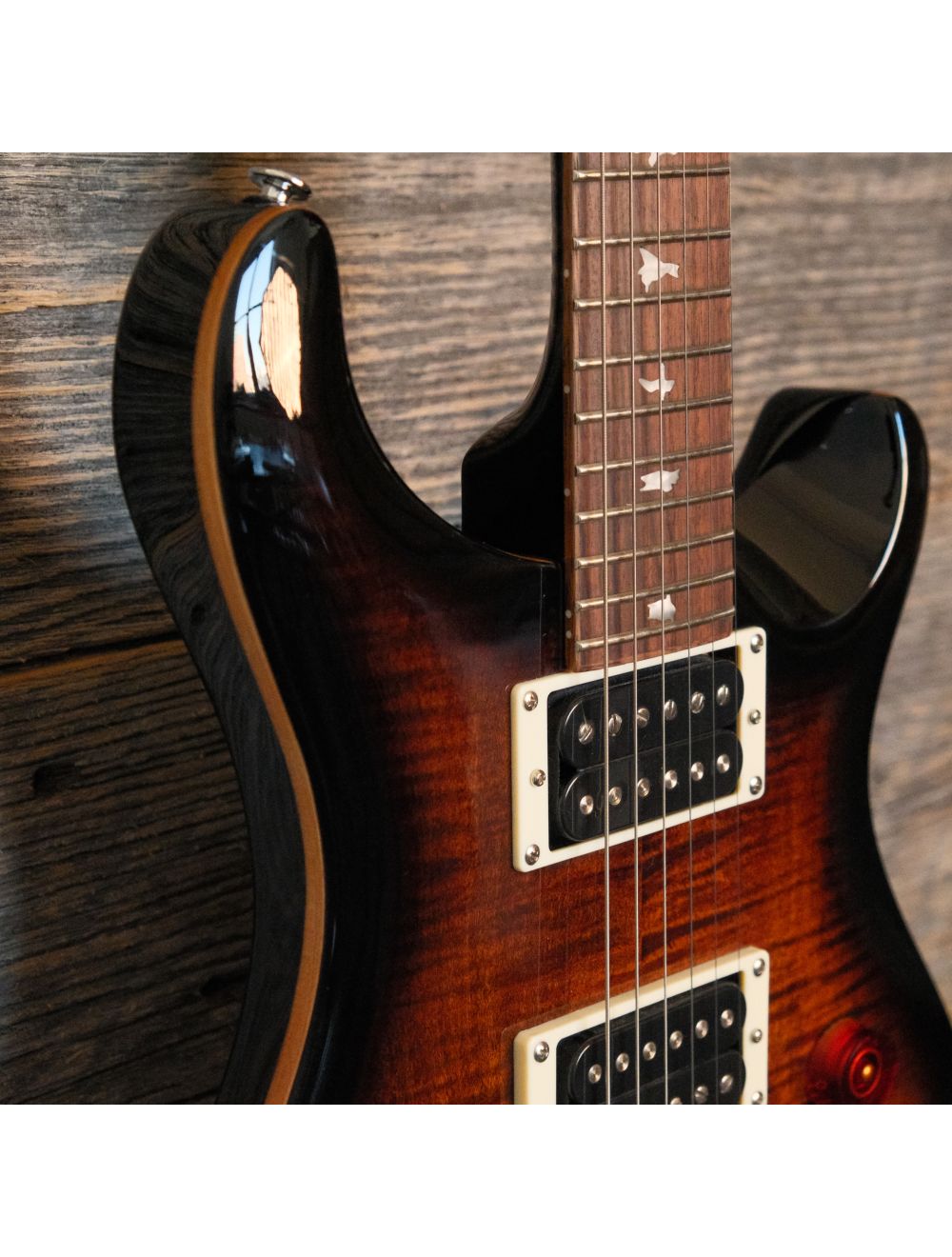 Used PRS SE Custom 24 - Black Gold Sunburst