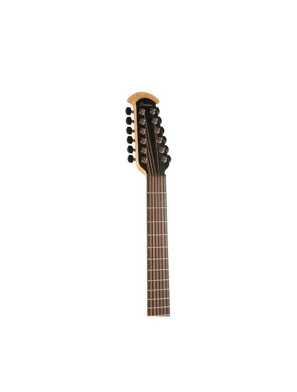 Ovation Pro Series Elite TX 2058TX-5 12-String A/E Guitar - Black Textured