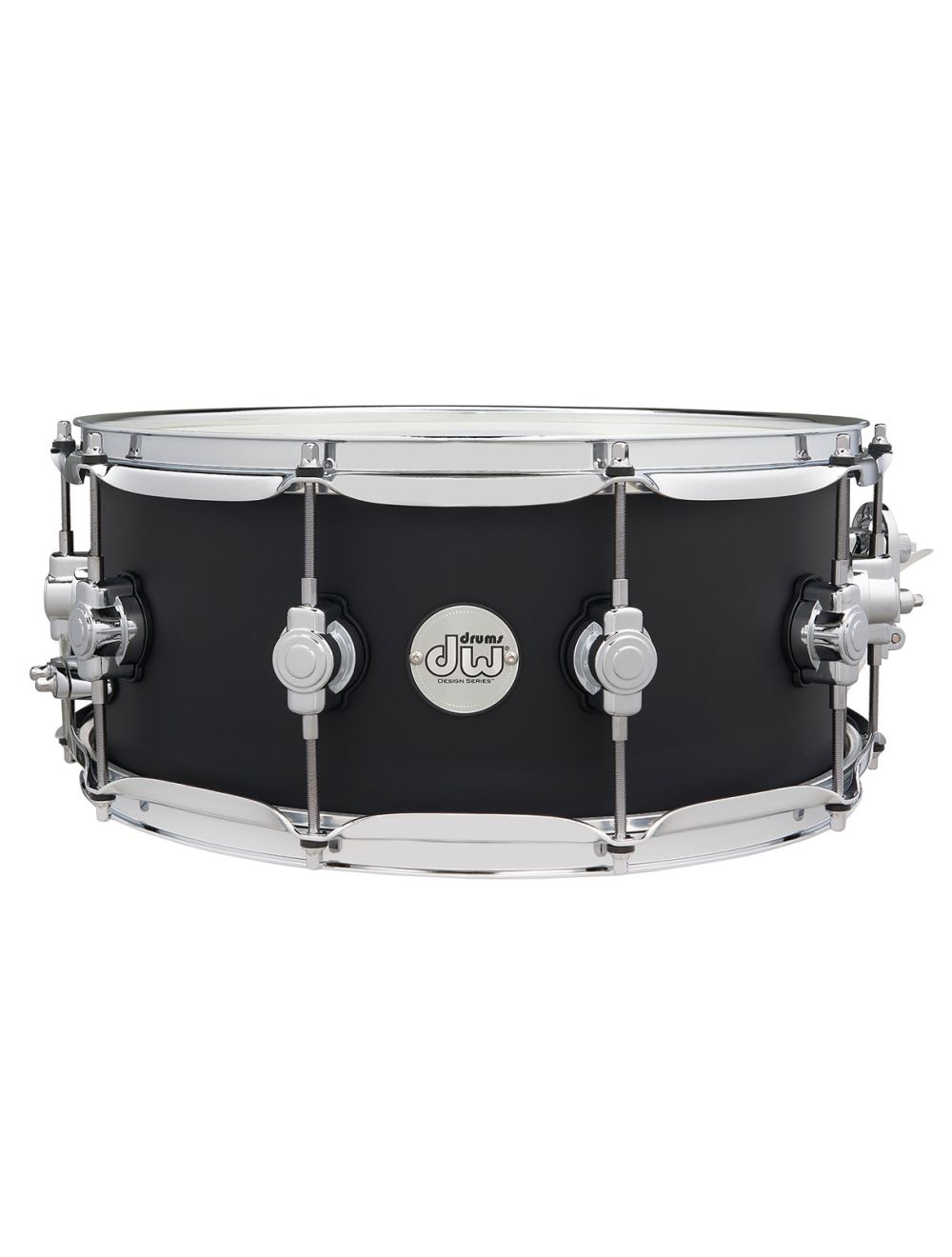 Open Box DW Design Series 6"x14" Snare Drum - Black Satin