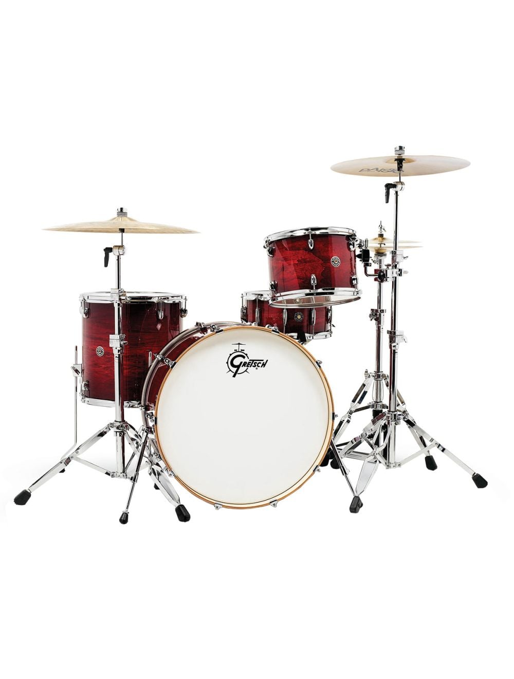 Gretsch Drums Catalina Club 4pc Shell Pack w/24" Kick - Gloss Crimson Burst