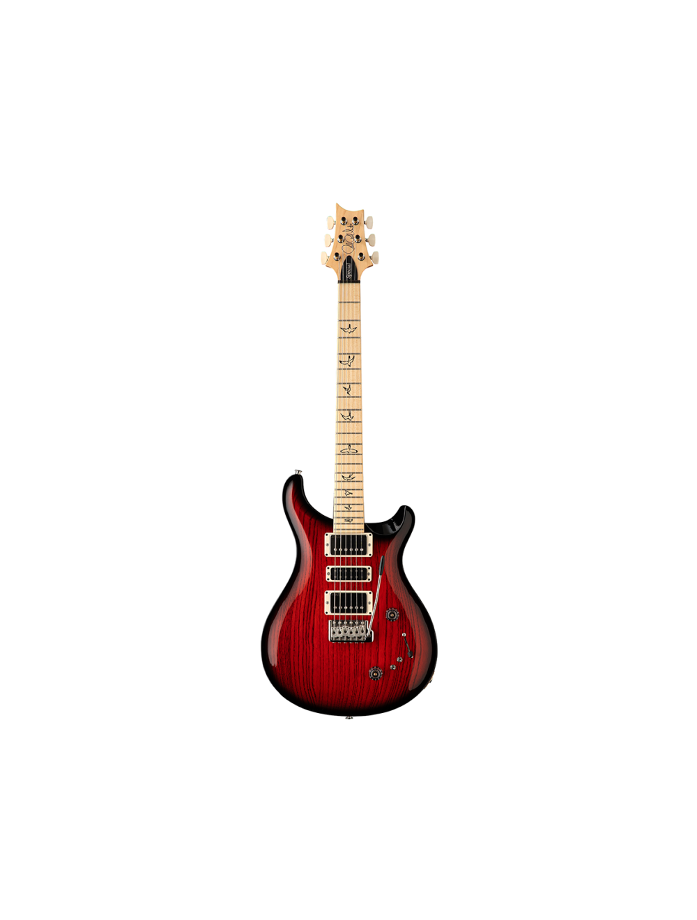 PRS Swamp Ash Special Maple Electric Guitar - Scarlet Smokeburst - Open Box