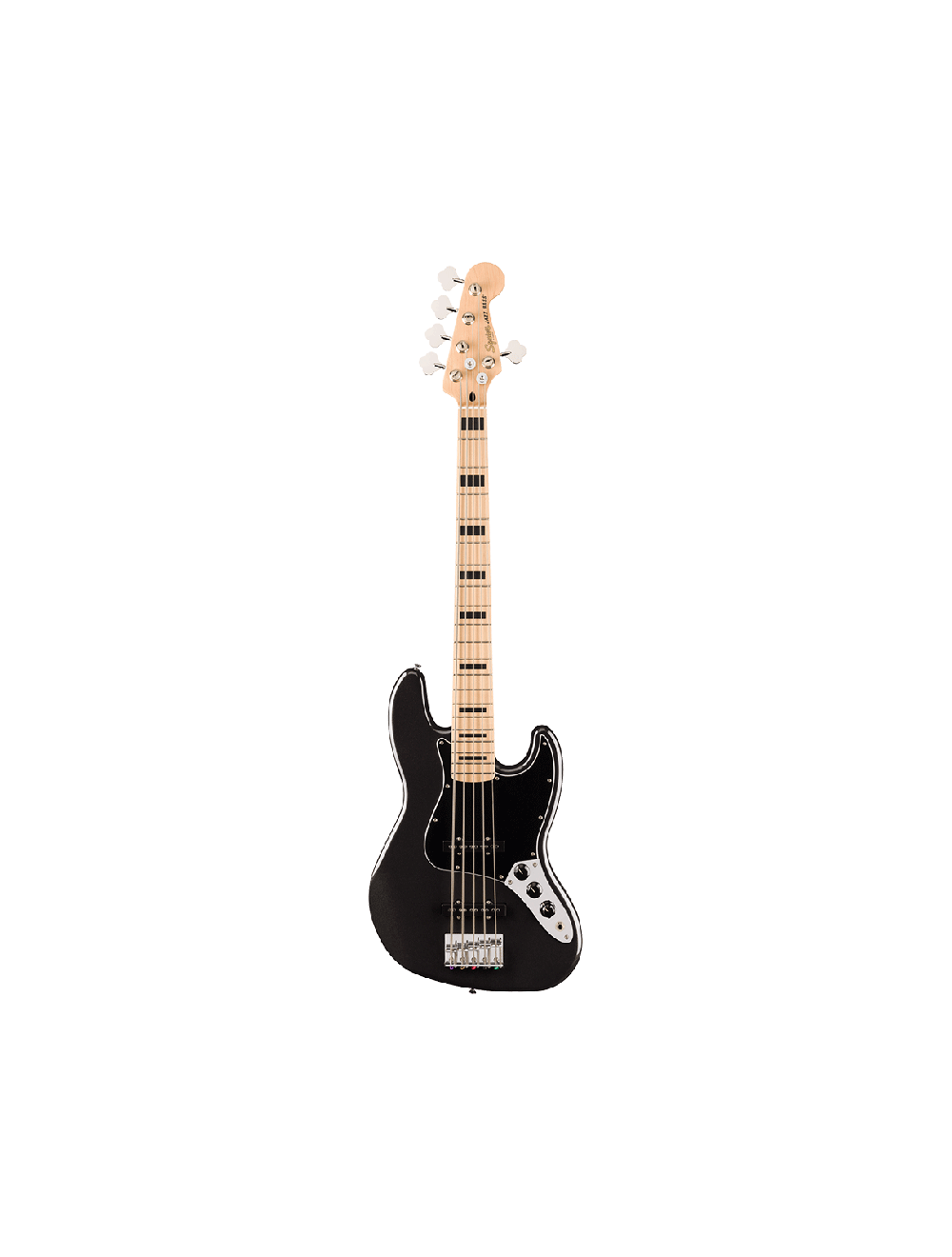 Squier Affinity Active Jazz Bass V - Black Metallic w/Maple FB