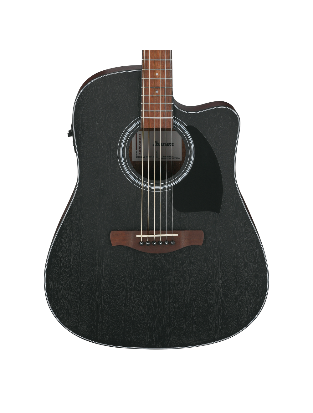 Ibanez PF54CE Cutaway Dreadnought A/E Guitar - Weathered Black