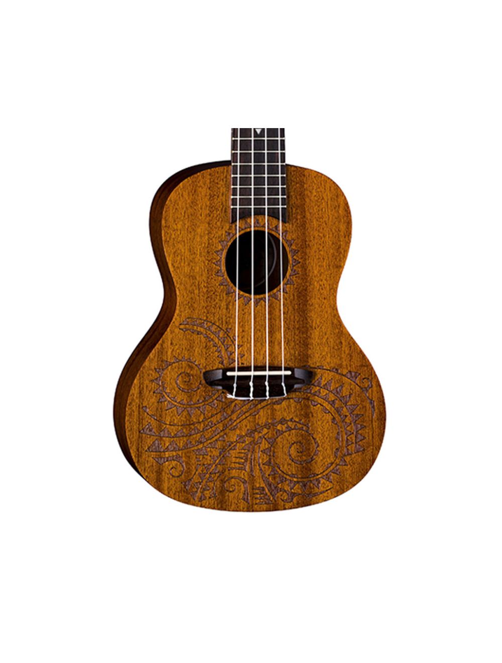 Luna tattoo concert ukulele mahogany store