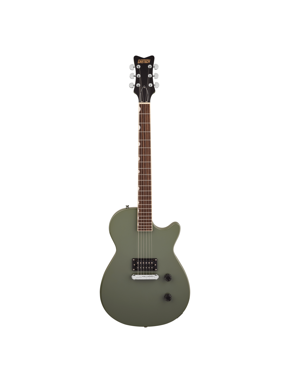 Used Gretsch Streamliner Jet Club 1 Pickup Electric Guitar - Olive Drab
