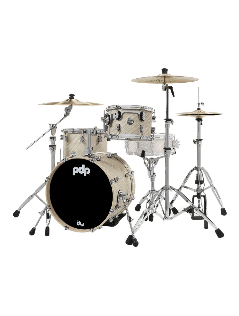 PDP Concept Maple 3-Piece Bop Shell Pack - Twisted Ivory