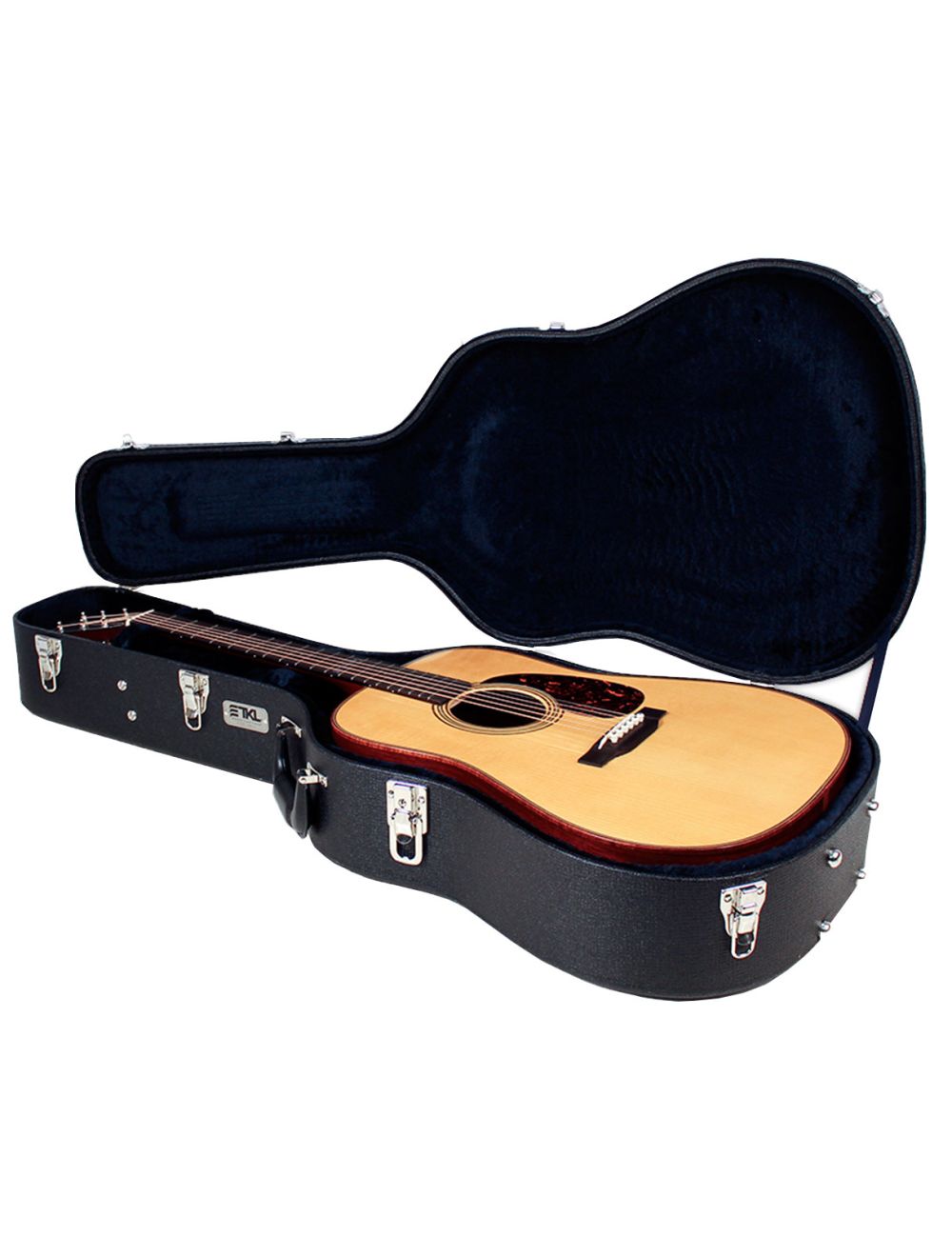 TKL LTD Arch-Top Dreadnought 6 String Ltd. Ed. Hardshell Guitar Case - Open Box