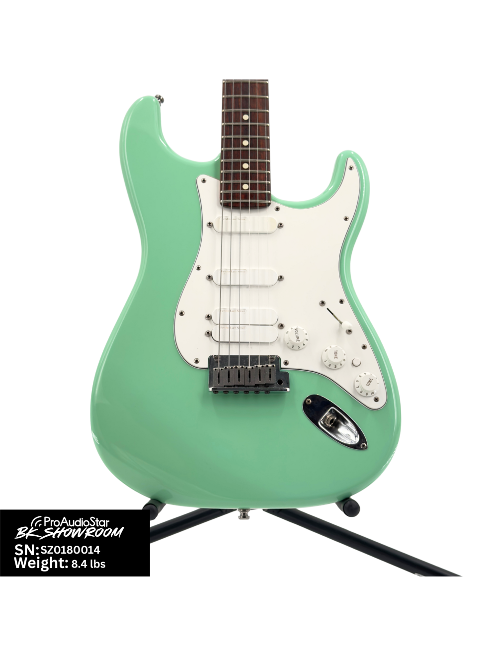 Used Fender 2000 Jeff Beck Signature Stratocaster - Surf Green