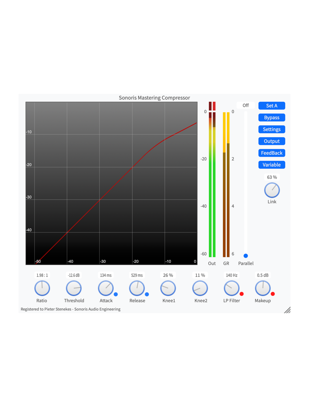 Sonoris Mastering Compressor