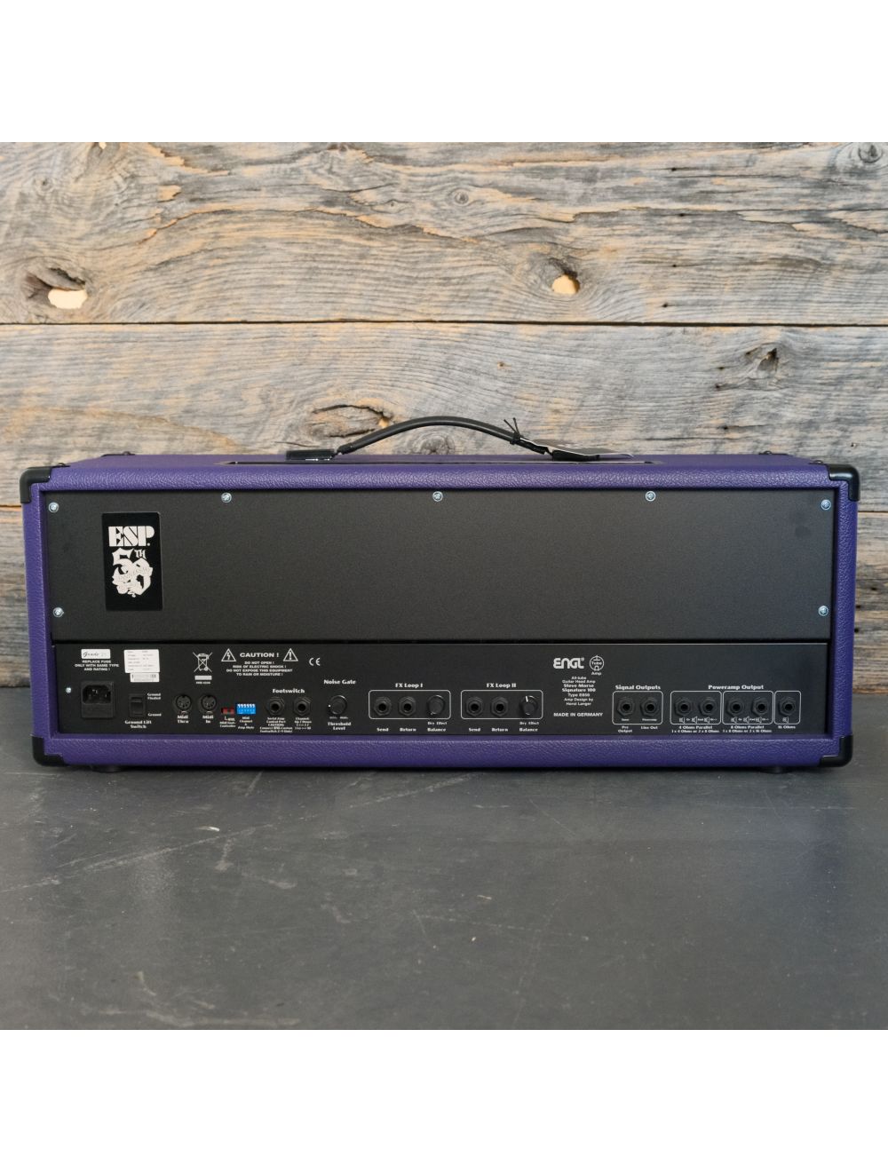 ENGL E656 Steve Morse Custom Shop Guitar Amp Head - Purple Bronco