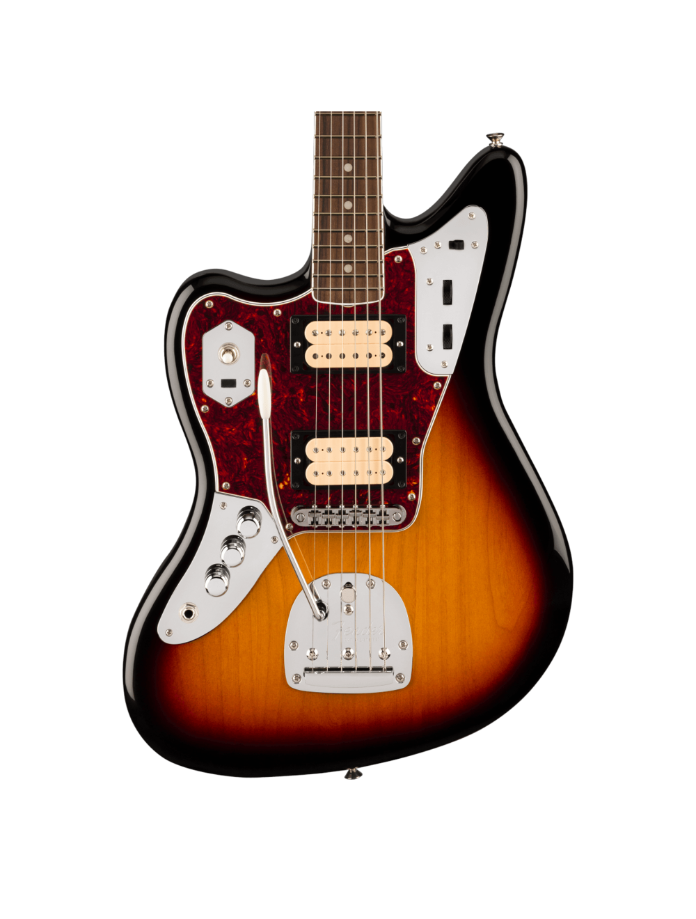 Used Fender Kurt Cobain Jaguar Left-Hand - 3-Color Sunburst w/ Rosewood FB