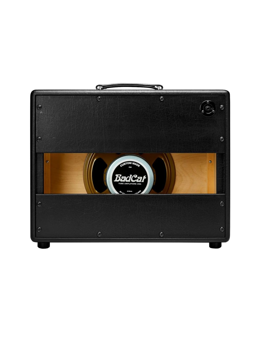 Bad Cat Hot Cat 1x12 Extension Cabinet - Silver Speckled Grille w/Silver Piping