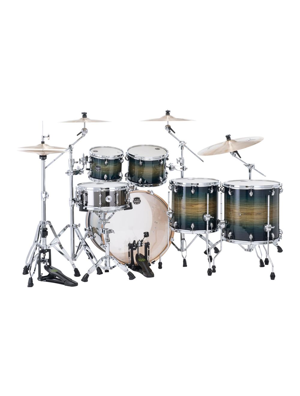 Mapex Armory Series Studioease Shell Pack - Rainforest Burst