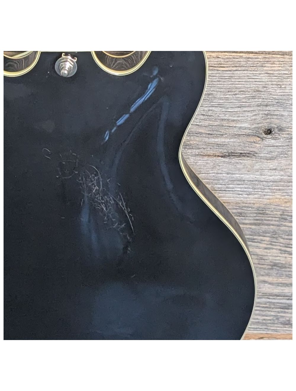 Used Eastman T846 Semi-Hollowbody Guitar - Black w/Upgrades & Case