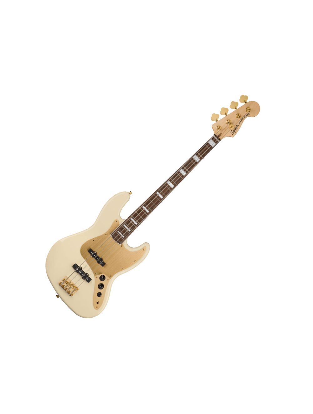 Squier jazz bass olympic white sales
