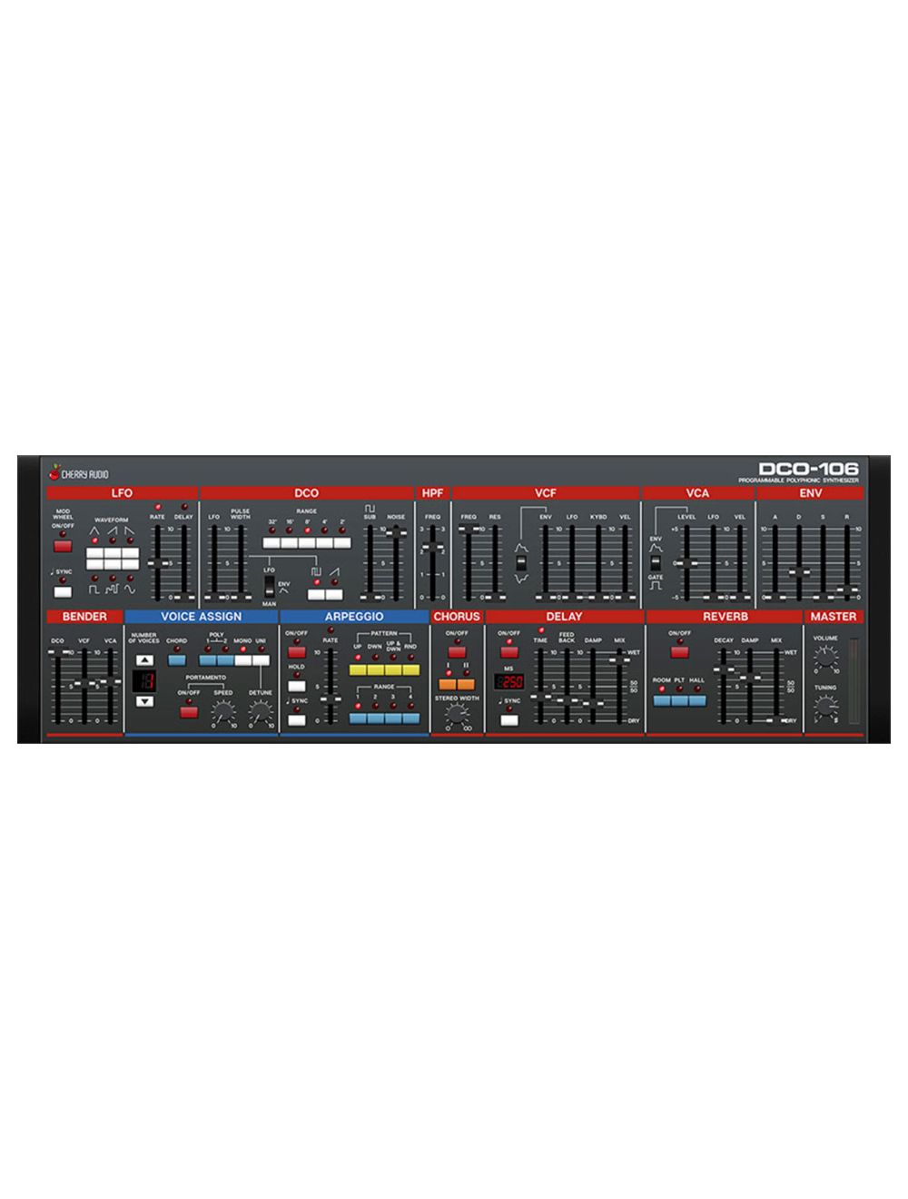 Cherry Audio Plugins DCO-106 Polyphonic Synth