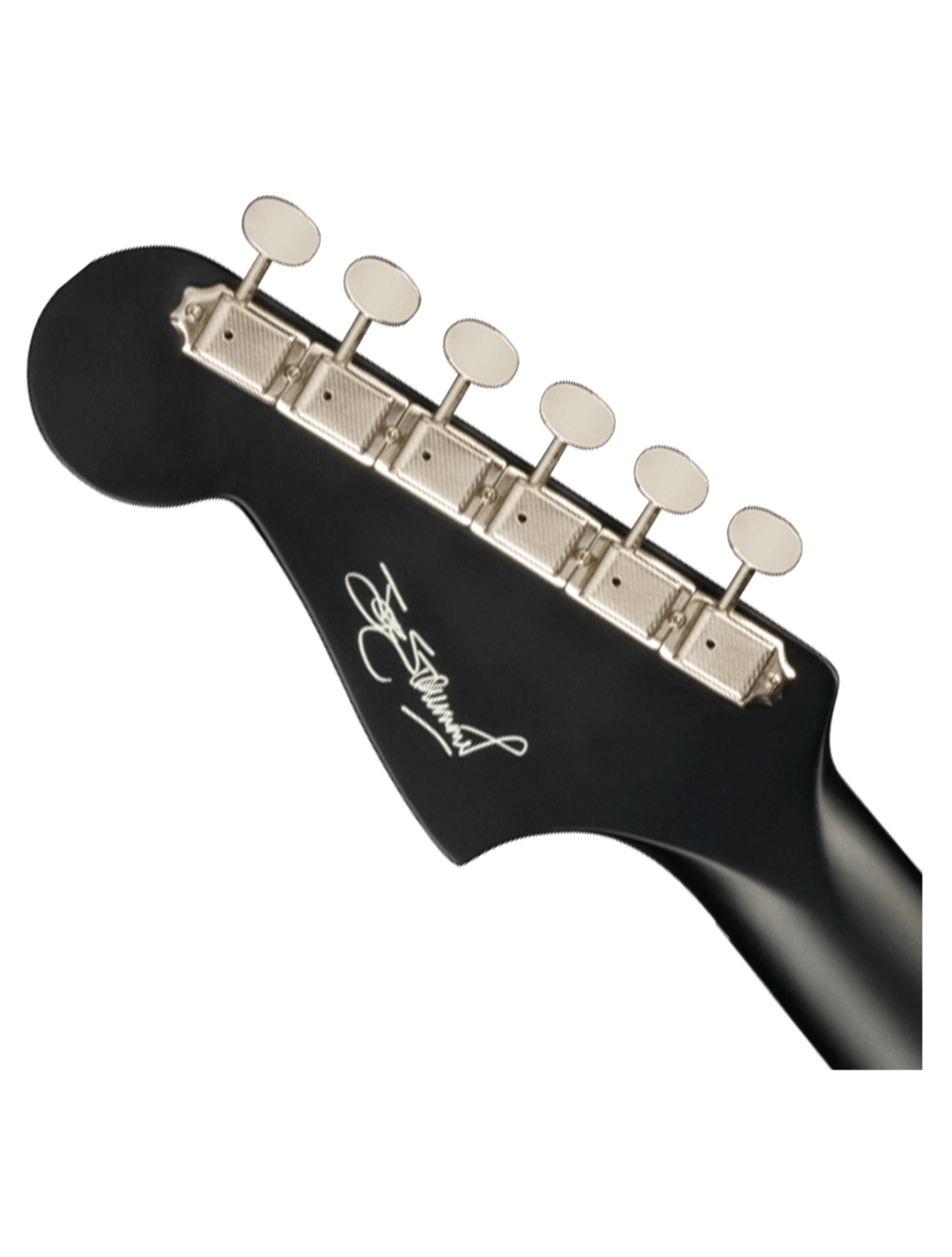 Fender Joe Strummer Campfire Acoustic Guitar - Matte Black w/ Walnut FB