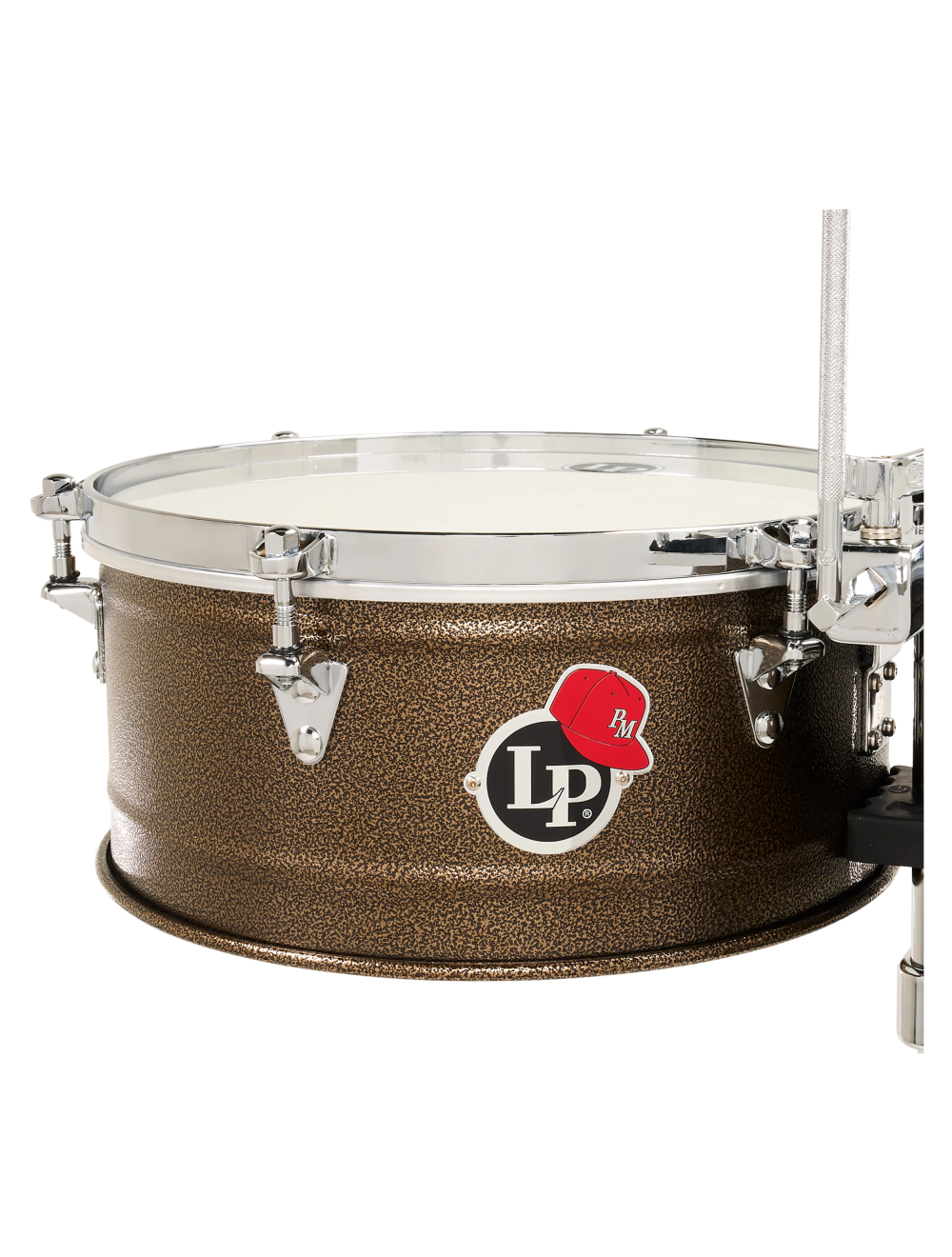 Latin Percussion 14"/15" Pedrito Signature Timbales - Steel Mocha Chrome