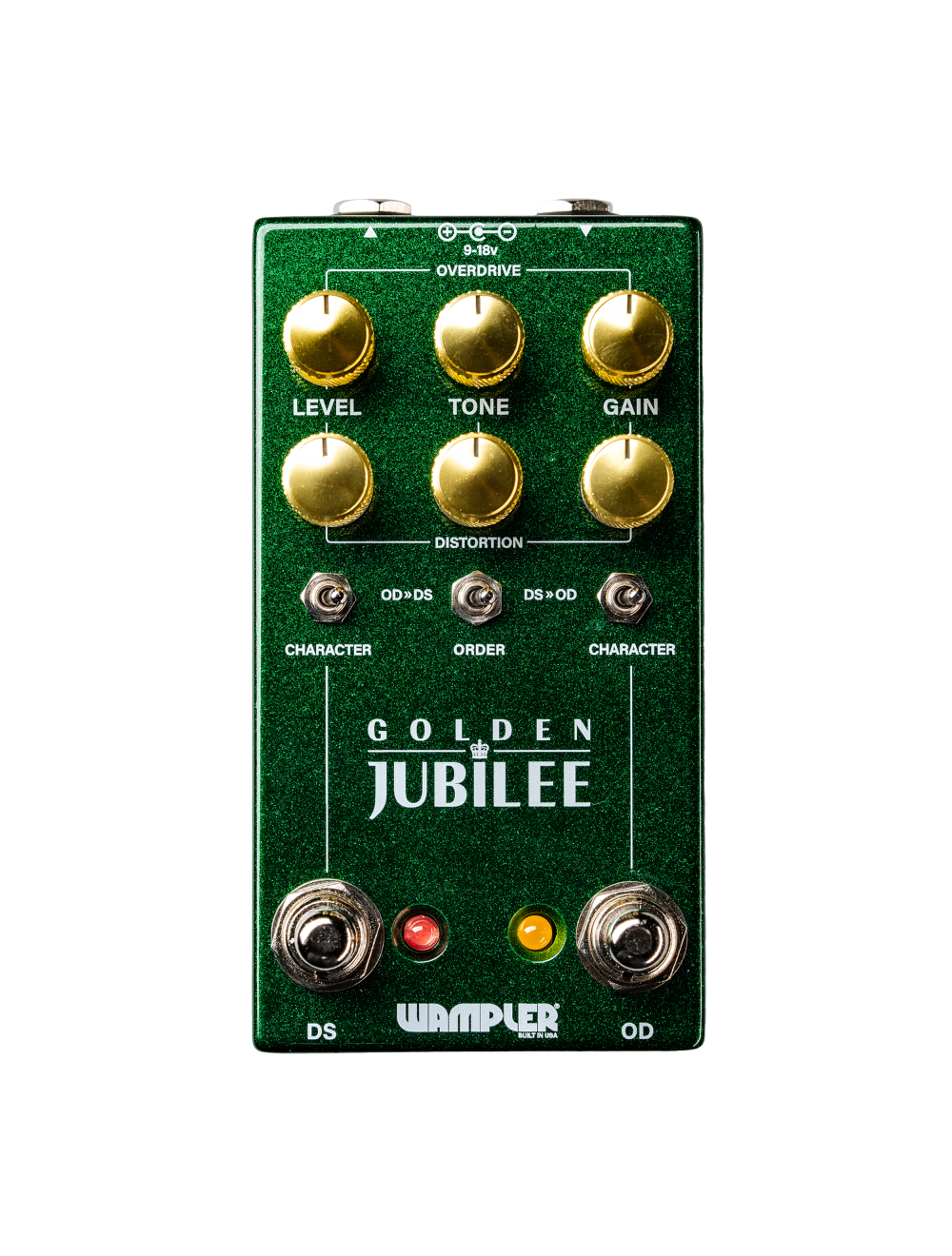 Wampler Golden Jubilee Distortion Pedal - Open Box