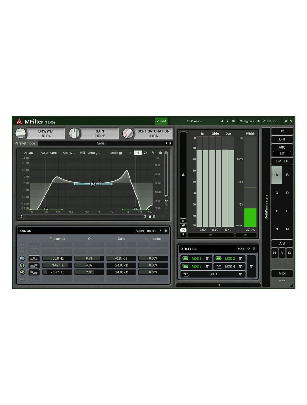 Melda MFilter Add Some Movement to a Static Track
