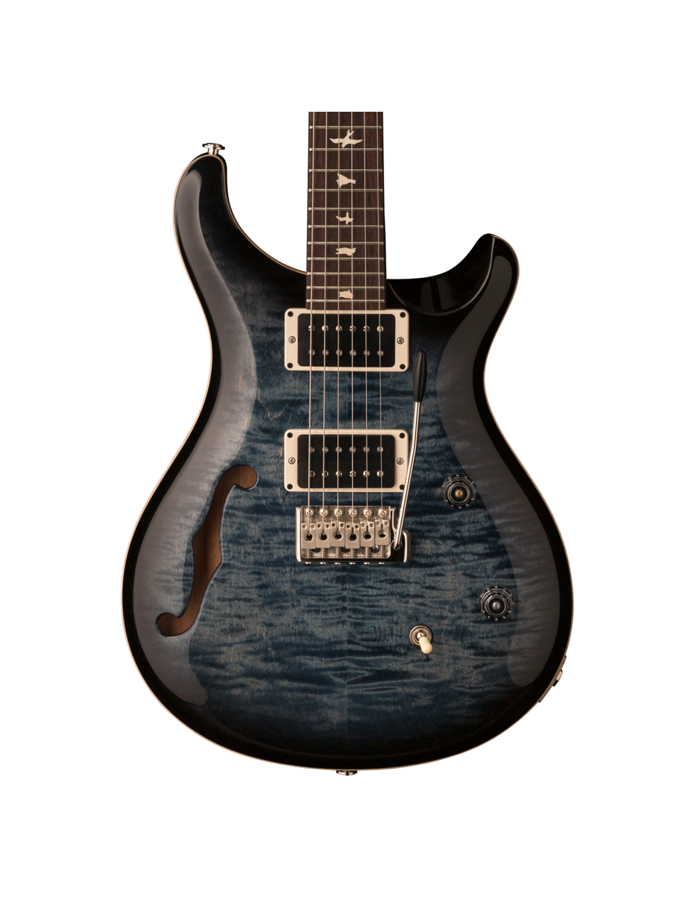 PRS CE 24 Semi-Hollow Electric Guitar - Faded Blue Smokeburst