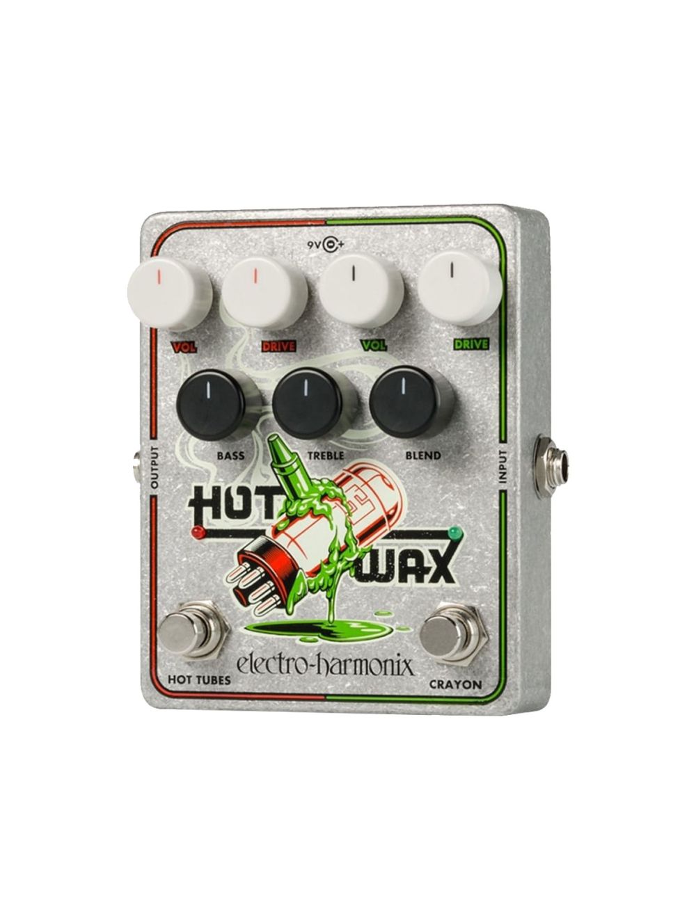 Electro-Harmonix Hot Wax Dual Overdrive Pedal - Open Box