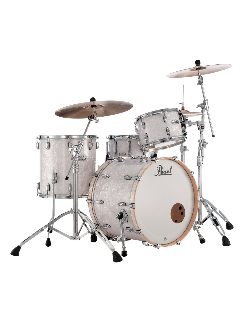 Pearl Professional Maple 3-pc Shell Pack w/ 22" Kick - White Marine Pearl - Open Box