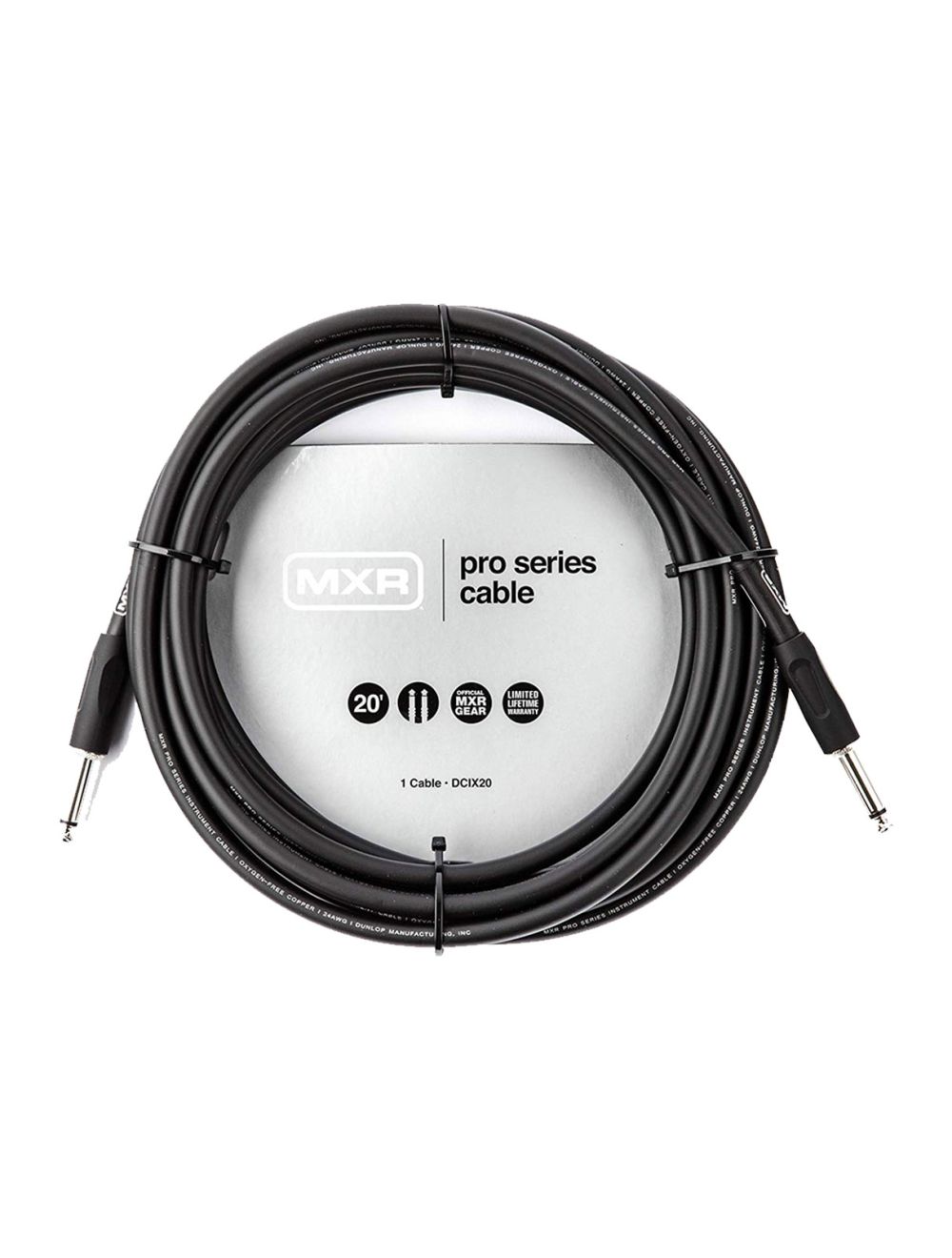 MXR DCIX20 20ft Professional Instrument Cable