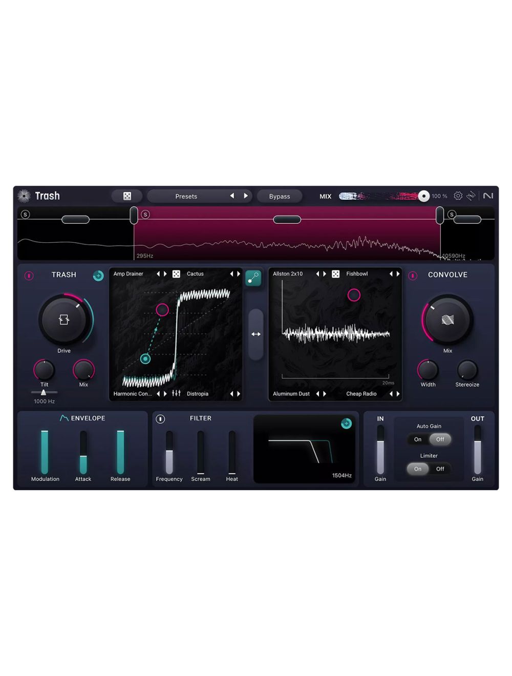 iZotope Trash: Upgrade from previous versions of Trash, et