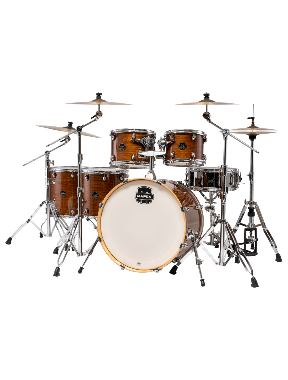 Mapex Armory Studioease 6-Pc Shell Pack w/22" Kick - Roasted Chestnut - Open Box