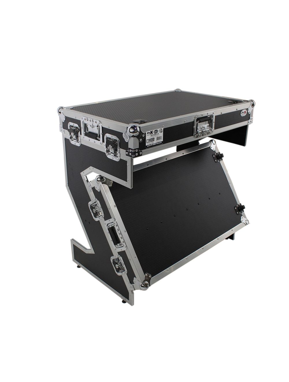 ProX XS-ZTABLE JR Folding DJ Z-Table Flight Case