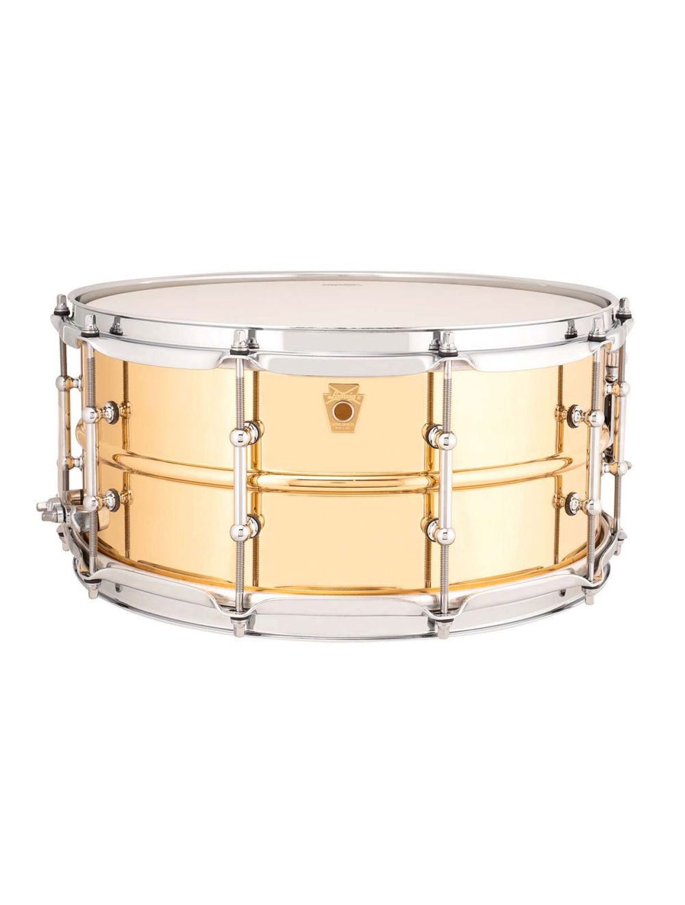 Ludwig Bronze Phonic 6.5x14" Bronze Snare Drum w/Tube Lugs