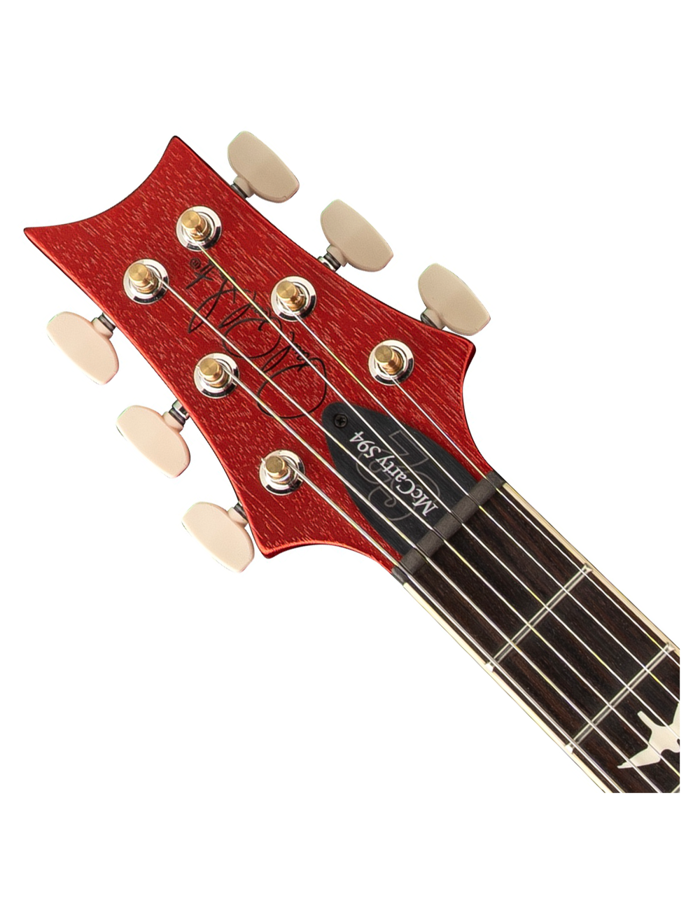 PRS S2 McCarty 594 Thinline Standard Satin Electric Guitar - Red Apple Metallic