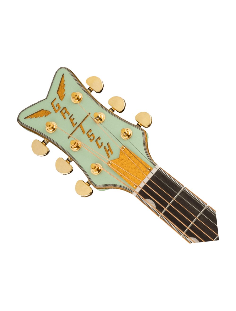 Used Gretsch G5021E Rancher Penguin Parlor Acoustic/Electric - Mint Metallic