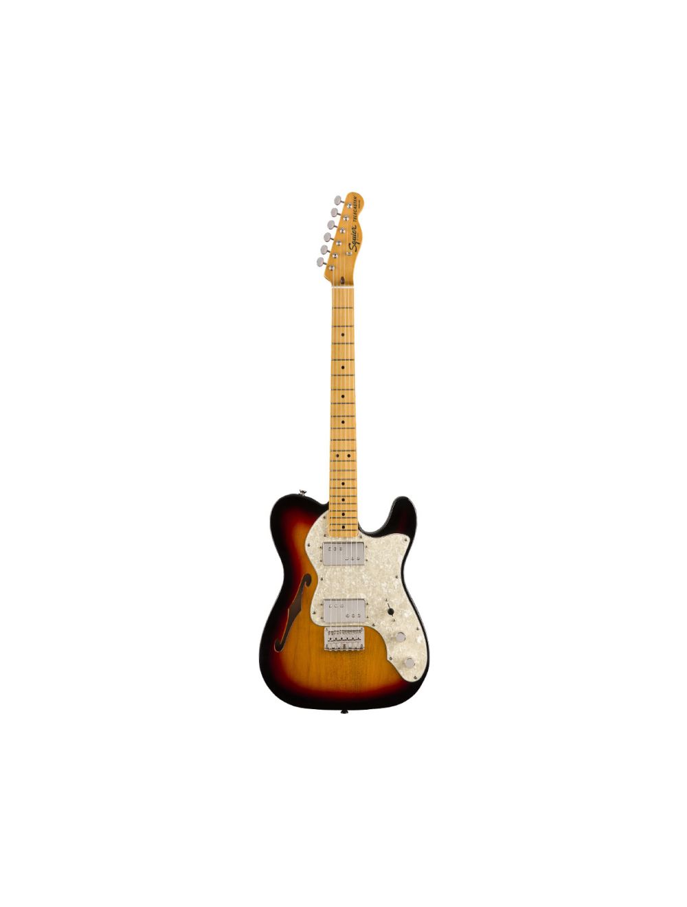 Squier Classic Vibe 70s Telecaster Thinline 3 Color Sunburst w Maple Fingerboard