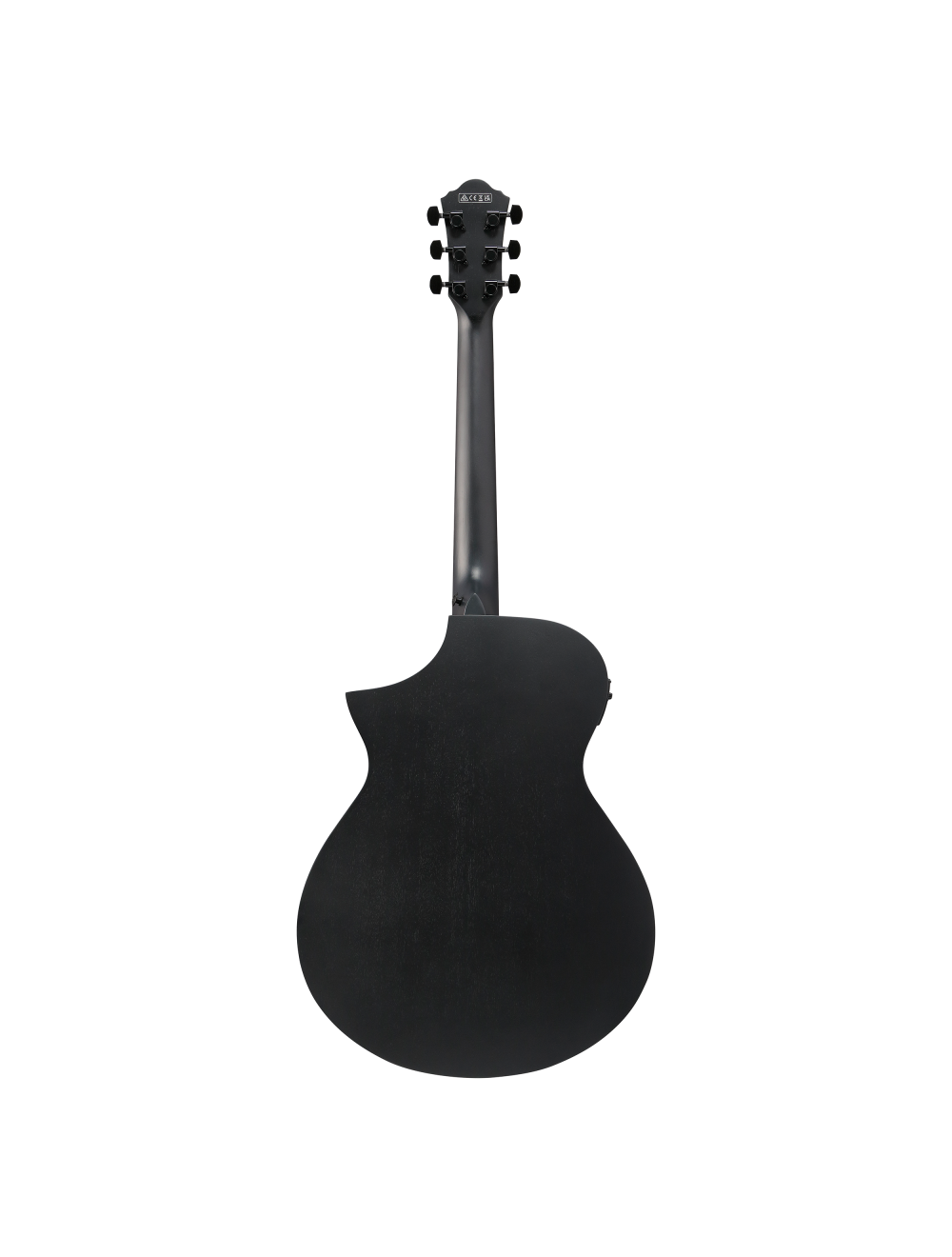 Used Ibanez AEWC621 Acoustic-Electric Guitar - Black Out