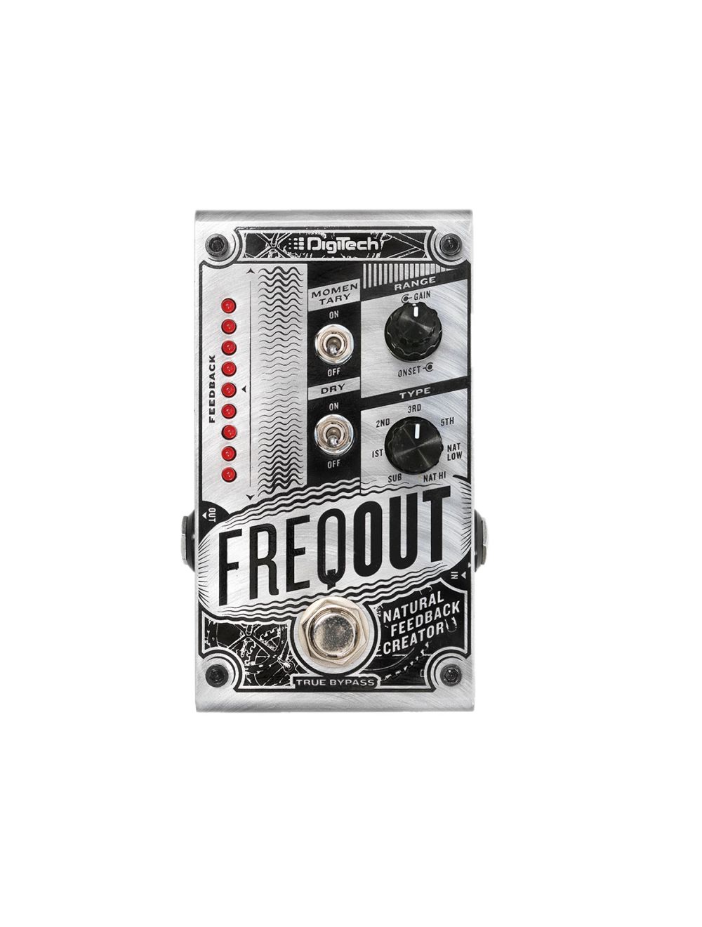 DigiTech FreqOut Frequency Dynamic Feedback Generator Pedal - Open Box