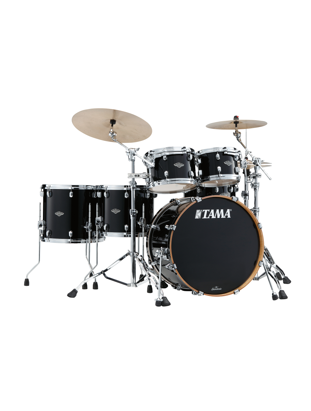 Tama Starclassic Performer 5-Piece Shell Pack w/22" Kick - Piano Black